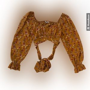 Inspired Hearts NWT crop top Medium